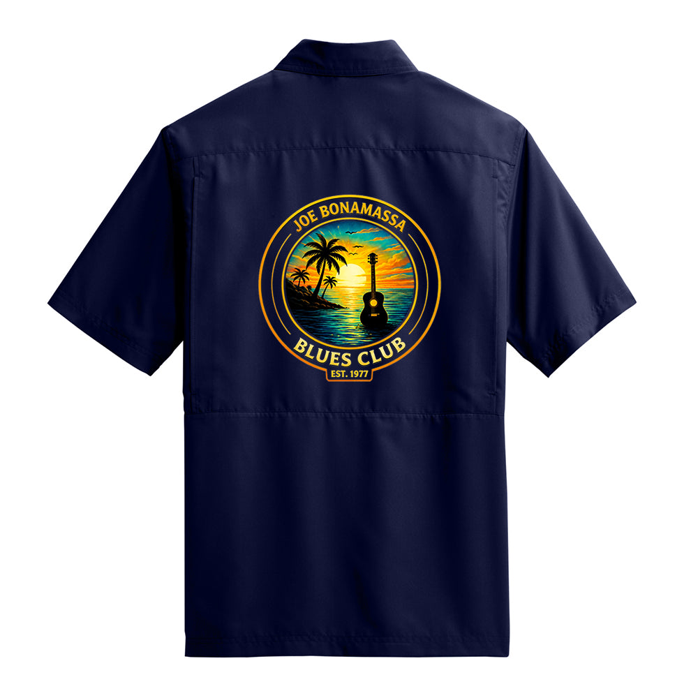 Joe Bonamassa Blues Club Daybreak skjorte svart UV kortermet