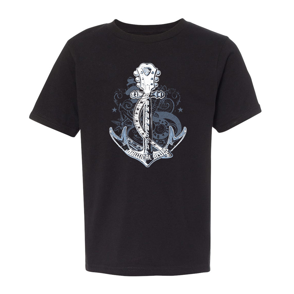 Joe Bonamassa Nautical Blues t-skjorte barn svart bomull