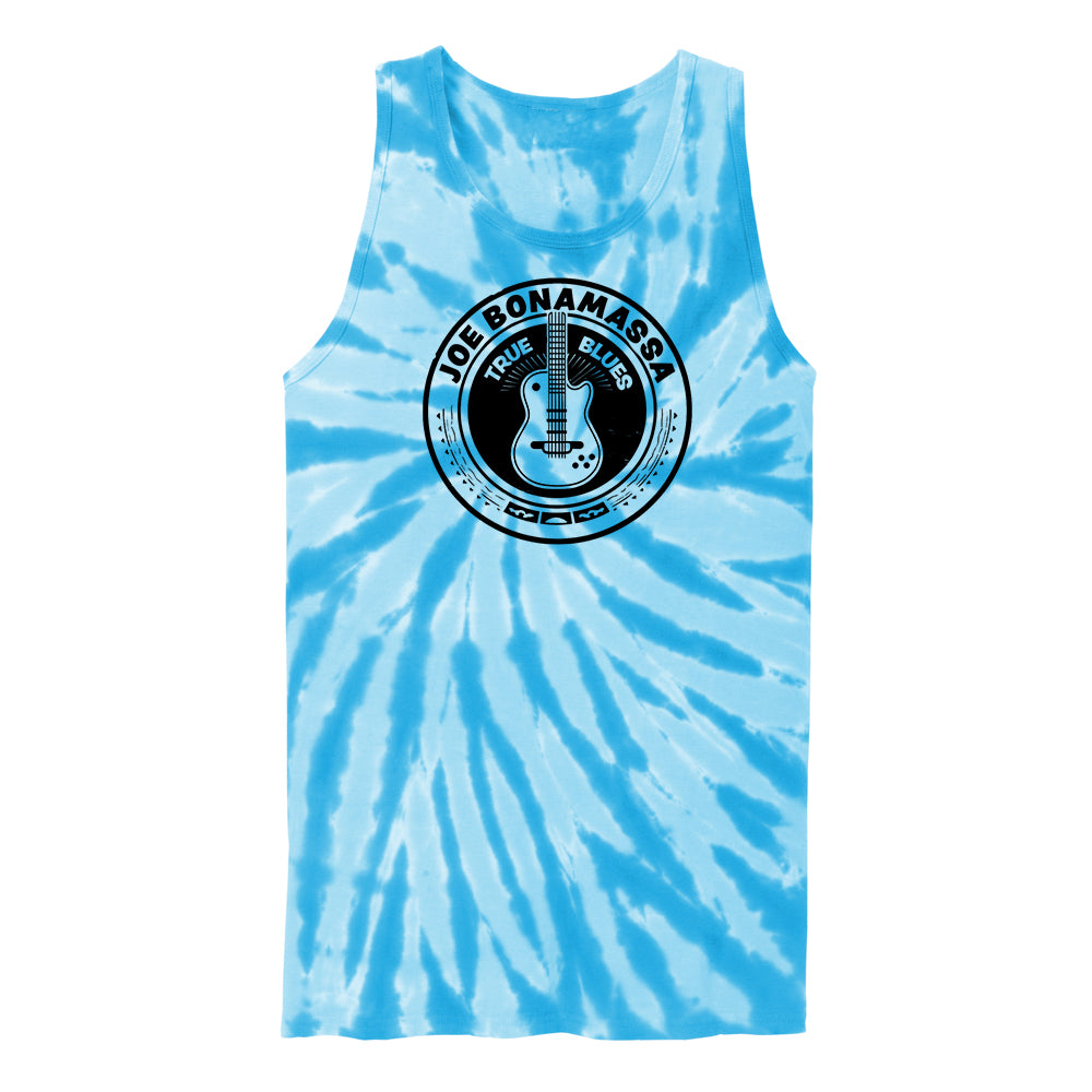 Joe Bonamassa True Blue singlet tie-dye royal bomull unisex