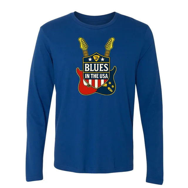 Joe Bonamassa Blues In The USA langermet t-skjorte svart