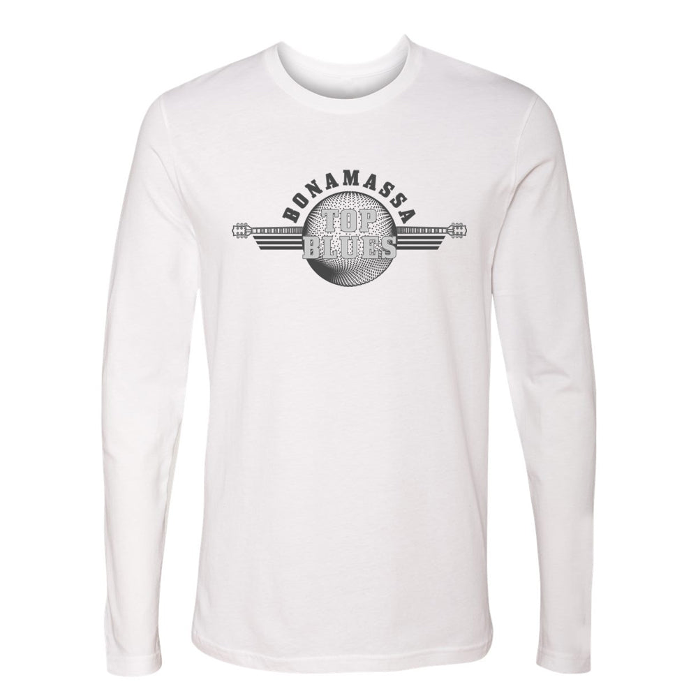 Joe Bonamassa Top Blues Long Sleeve t-skjorte svart bomull