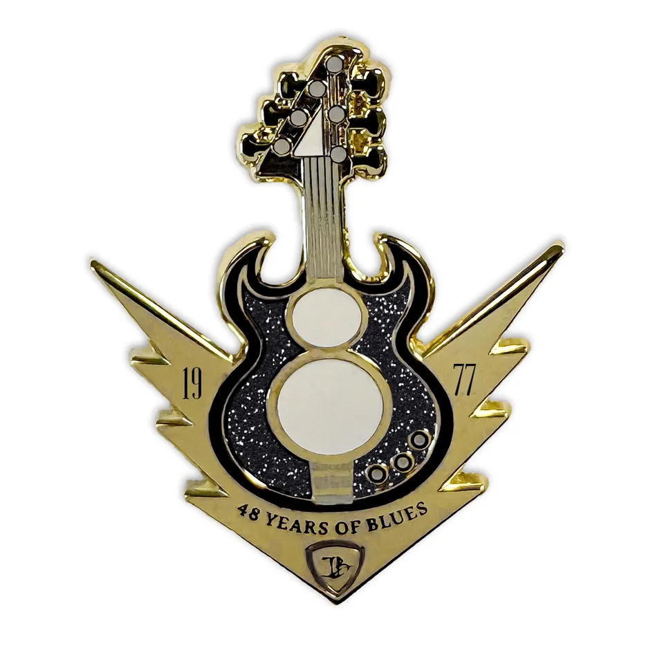 Joe Bonamassa 48 Years of Blues pin svart limited edition 50 stk