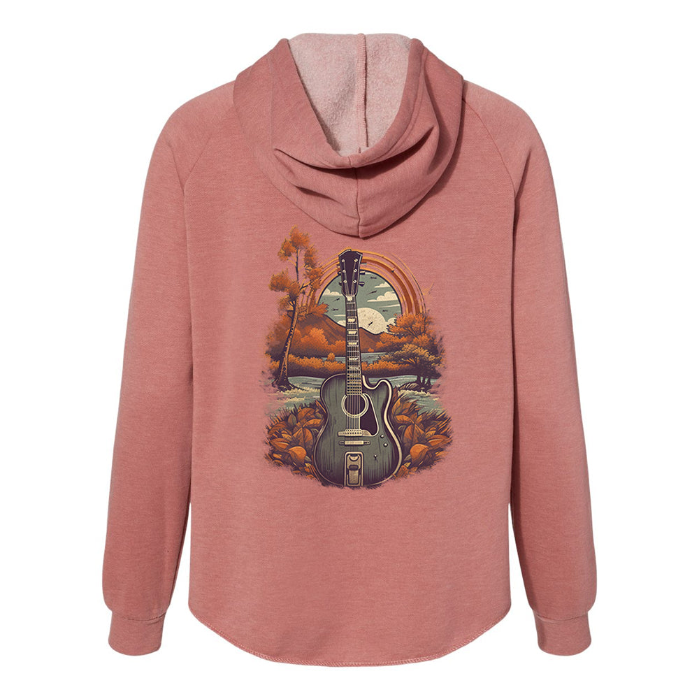 Joe Bonamassa Acoustic Autumn wave wash zip-hoodie dame