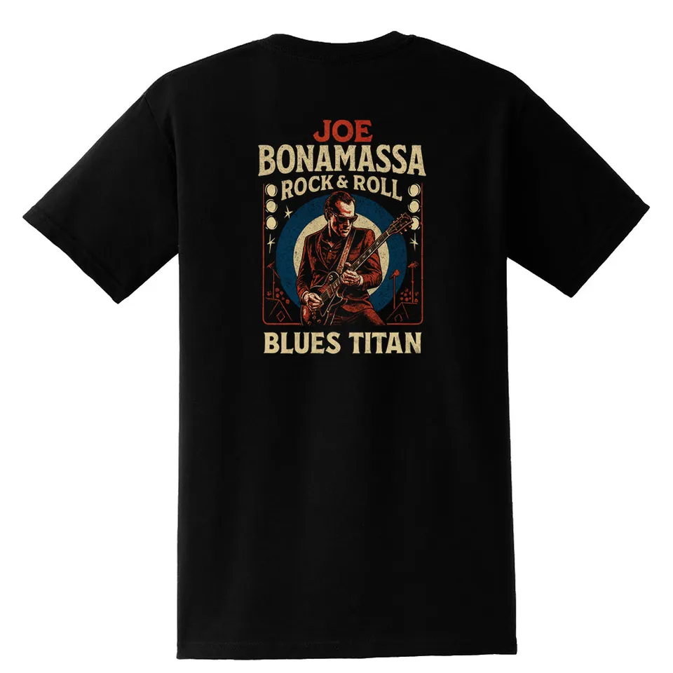 Joe Bonamassa Blues Titan Rock & Roll Pocket t-skjorte unisex