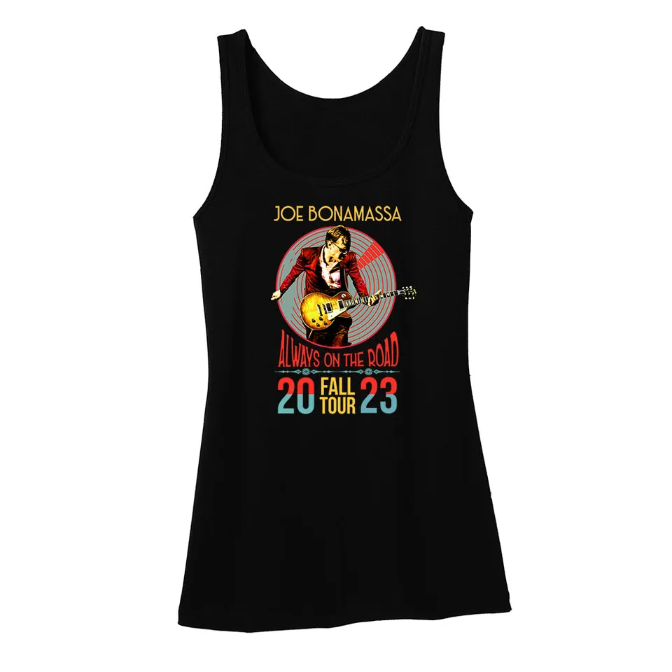 Joe Bonamassa U.S. Fall Tour 2023 singlet dame bomull