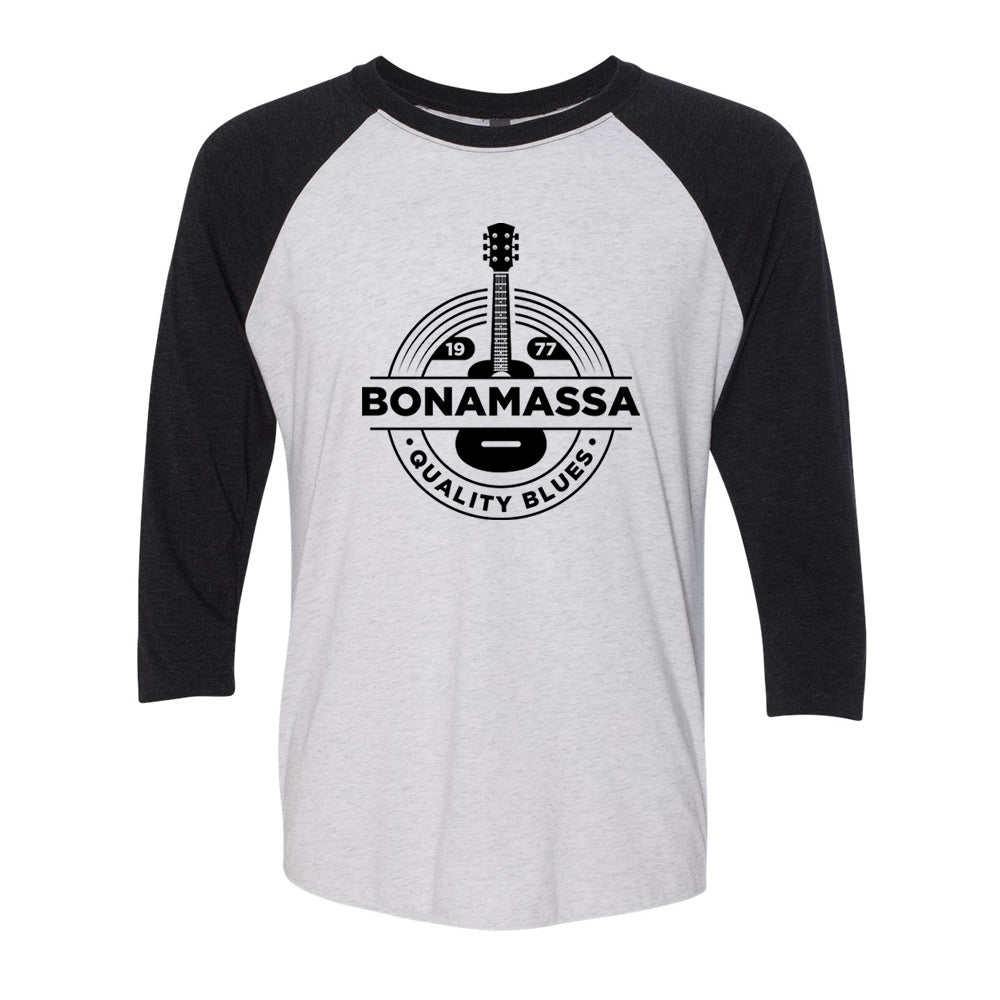Joe Bonamassa Acoustic Quality Blues 3/4 t-skjorte unisex triblend