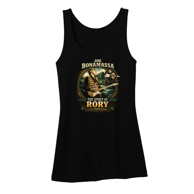 Joe Bonamassa The Spirit Of Rory Live From Cork singlet dame svart bomull