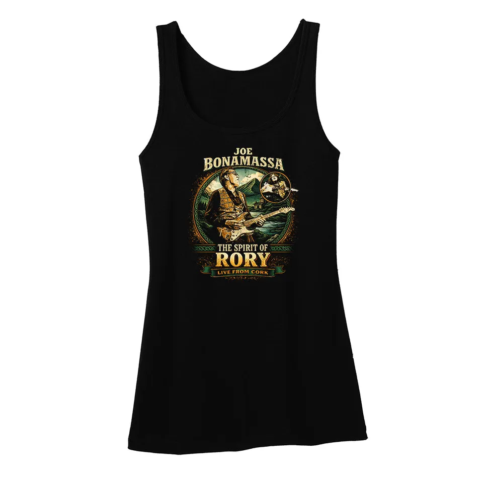 Joe Bonamassa The Spirit Of Rory Live From Cork singlet dame svart bomull