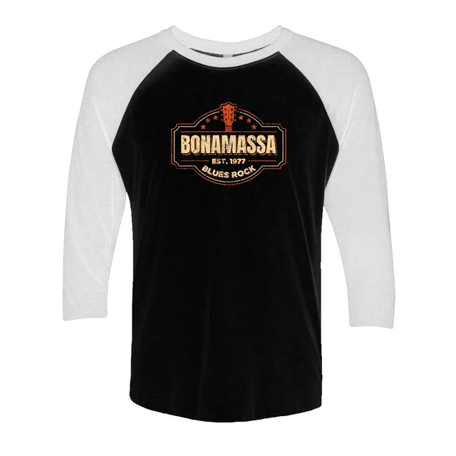 Joe Bonamassa Blues Rock Seal 3/4 t-skjorte heather grey