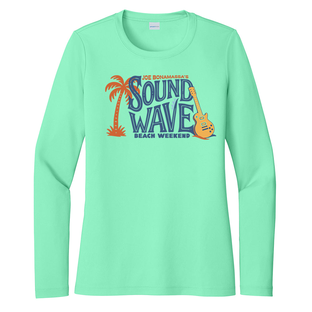 Joe Bonamassa Sound Wave Beach Weekend UV-genser dame