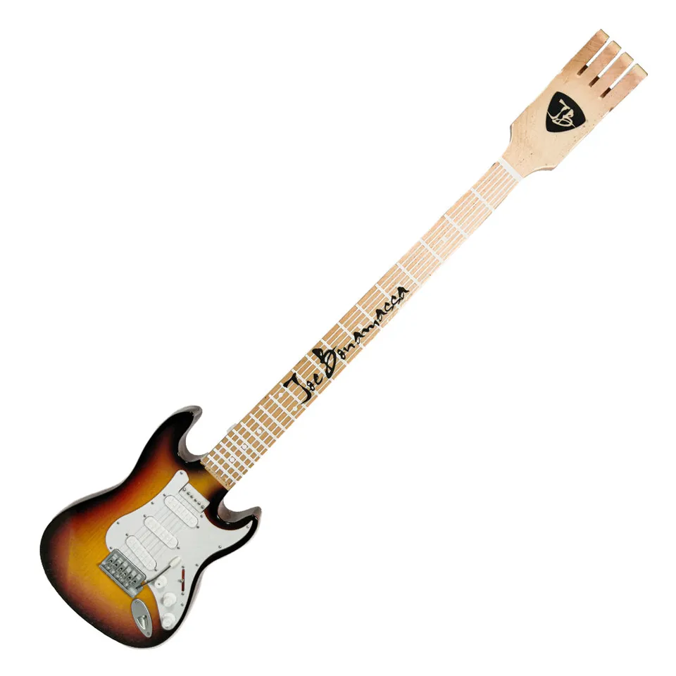 Joe Bonamassa Sunburst Stratocaster ryggkløer tre