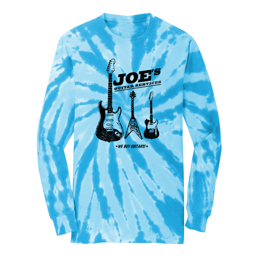 Joe Bonamassa Guitar Service tie-dye langermet neon