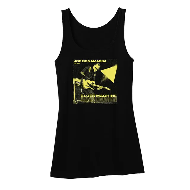 Joe Bonamassa Blues Machine singlet dame sort bomull