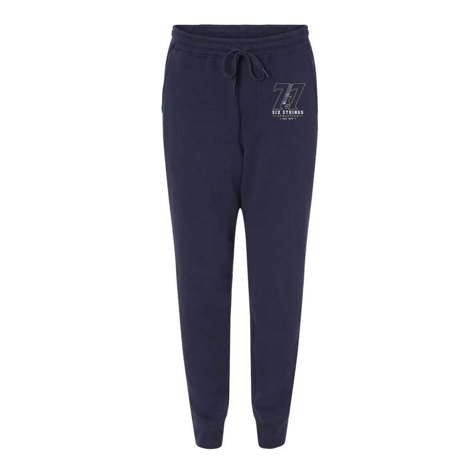 Joe Bonamassa Six Strings Athletics Midweight Fleece joggebukse navy