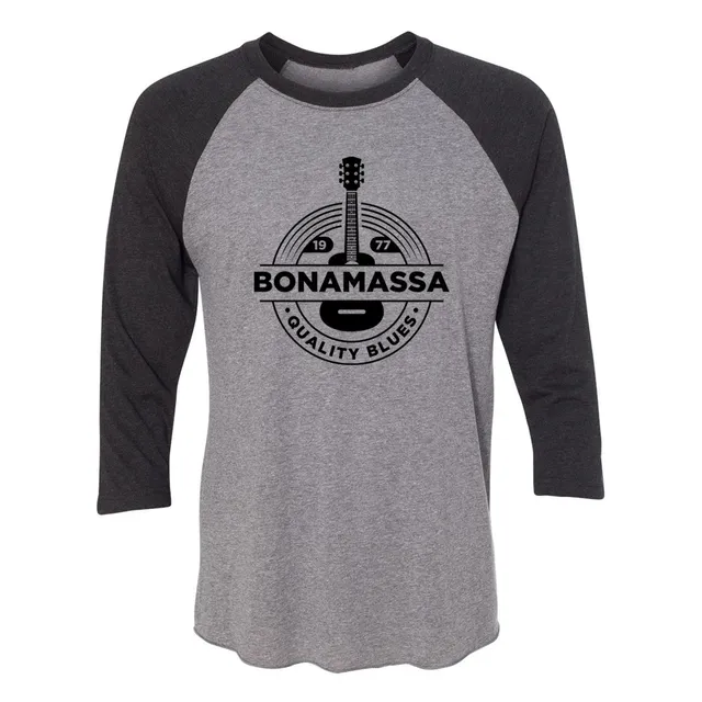 Joe Bonamassa Acoustic Quality Blues 3/4 t-skjorte unisex triblend