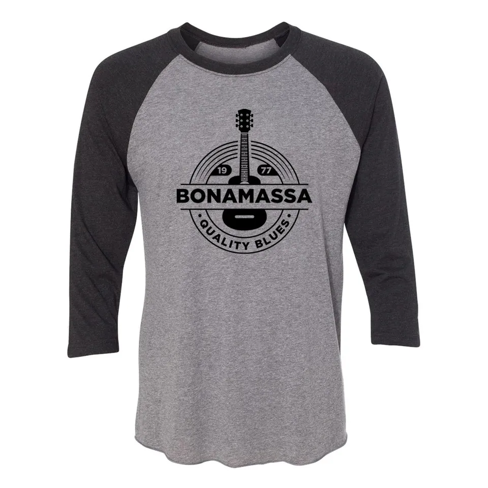 Joe Bonamassa Acoustic Quality Blues 3/4 t-skjorte unisex triblend