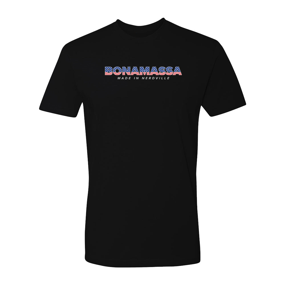 Joe Bonamassa Made In Nerdville USA Tour t-skjorte svart