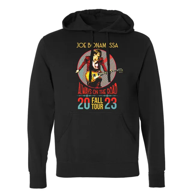 Joe Bonamassa U.S. Fall Tour 2023 hettegenser svart fleece