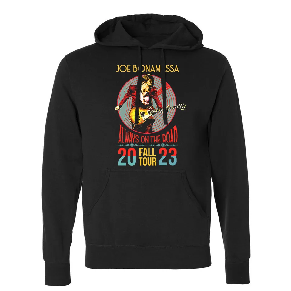 Joe Bonamassa U.S. Fall Tour 2023 hettegenser svart fleece