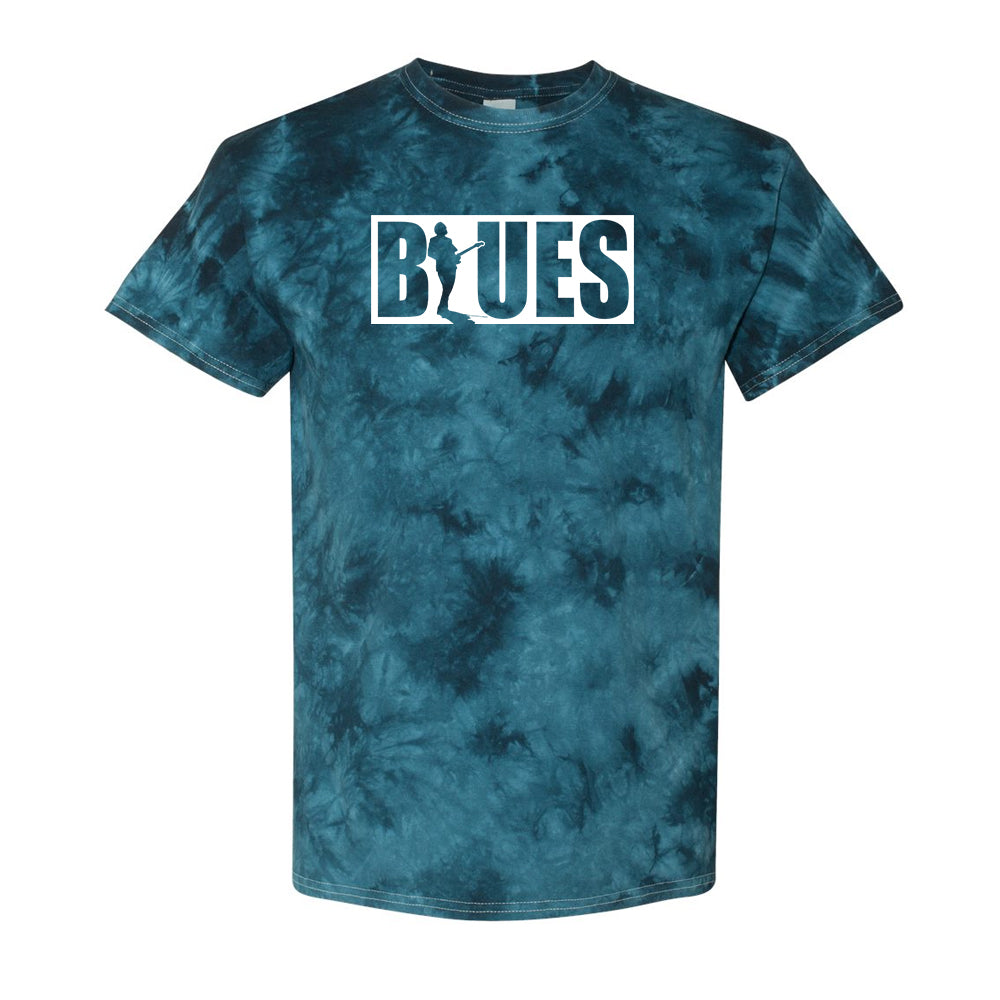 Joe Bonamassa Blues Block Crystal t-skjorte tie-dye bomull