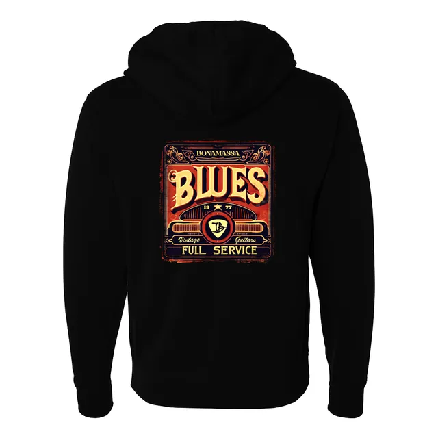Joe Bonamassa Full Service Blues hoodie hettegenser svart