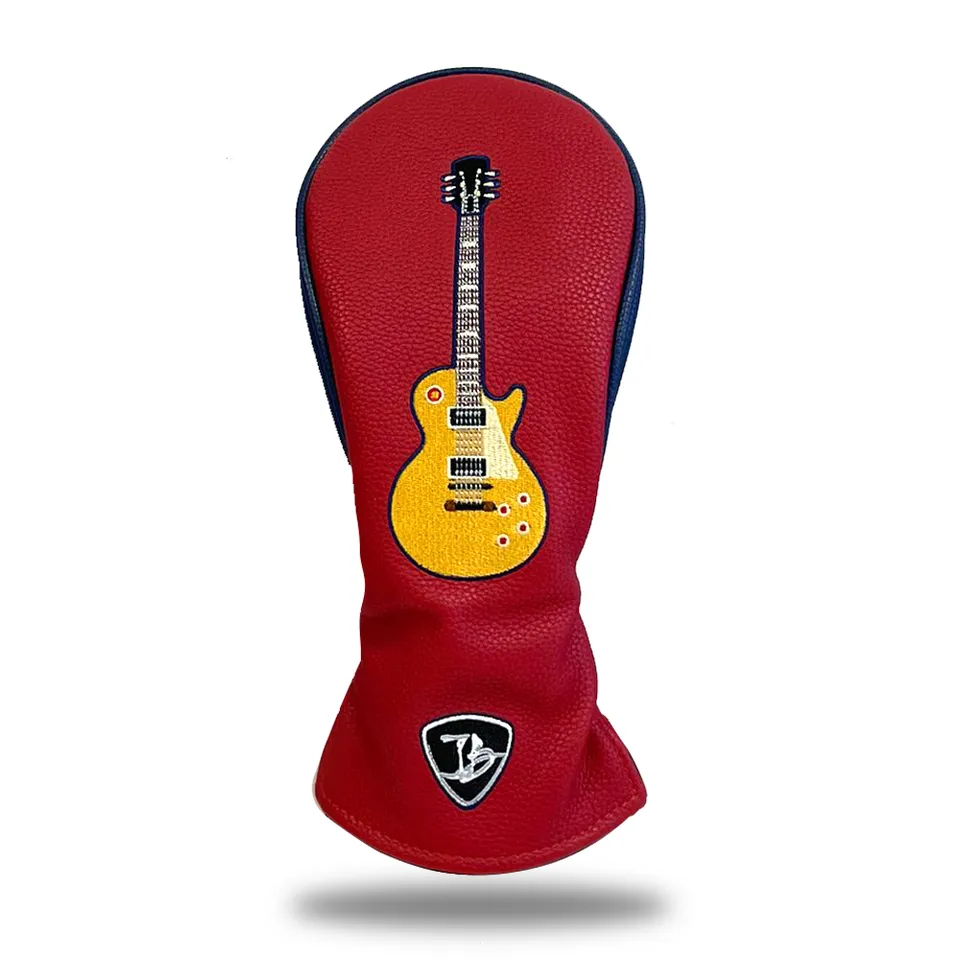Joe Bonamassa Goldtop Golf headcover wood brodert