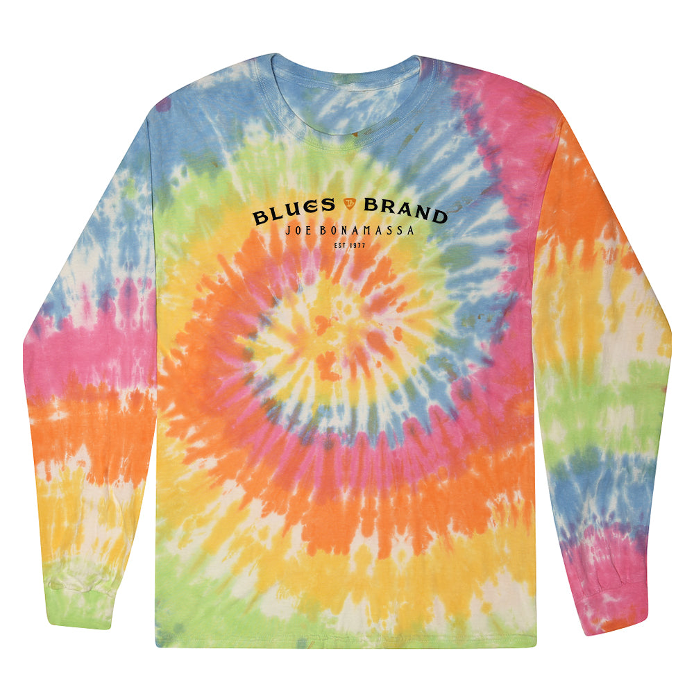 Joe Bonamassa Blues Brand tie-dye langermet cotton candy