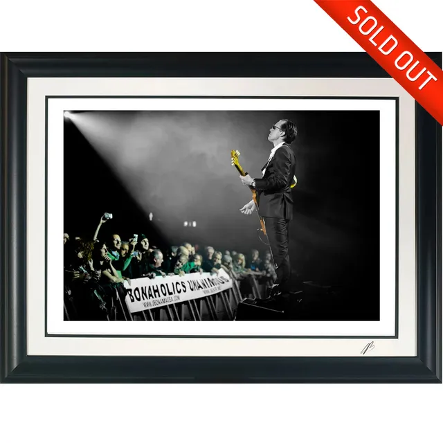 Joe Bonamassa Bonaholics #38 litografi innrammet signert