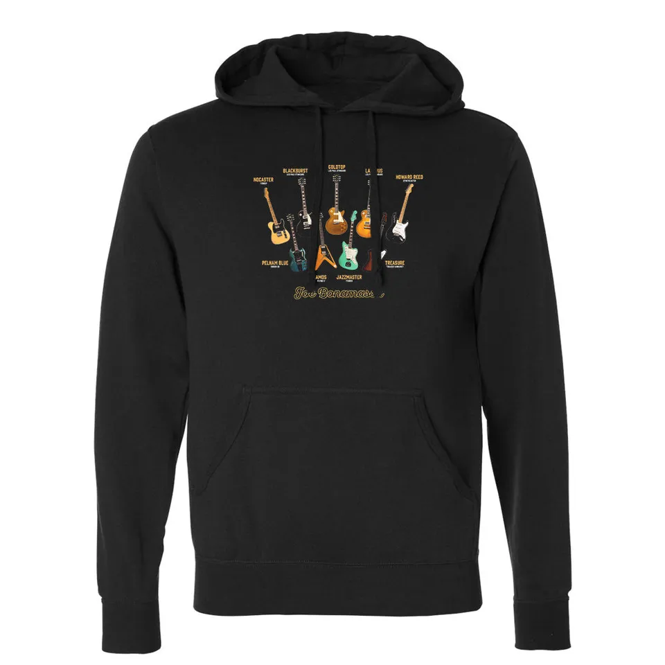 Joe Bonamassa Live To Play hettegenser svart pullover