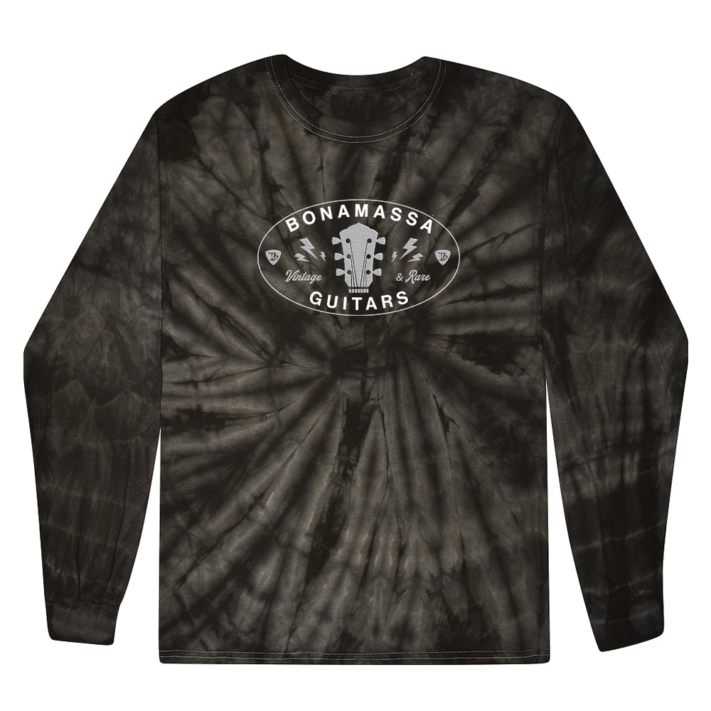 Joe Bonamassa Vintage Rare langermet tie-dye bomull