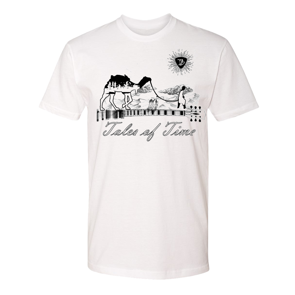 Joe Bonamassa Tales of Time t-skjorte unisex svart bomull
