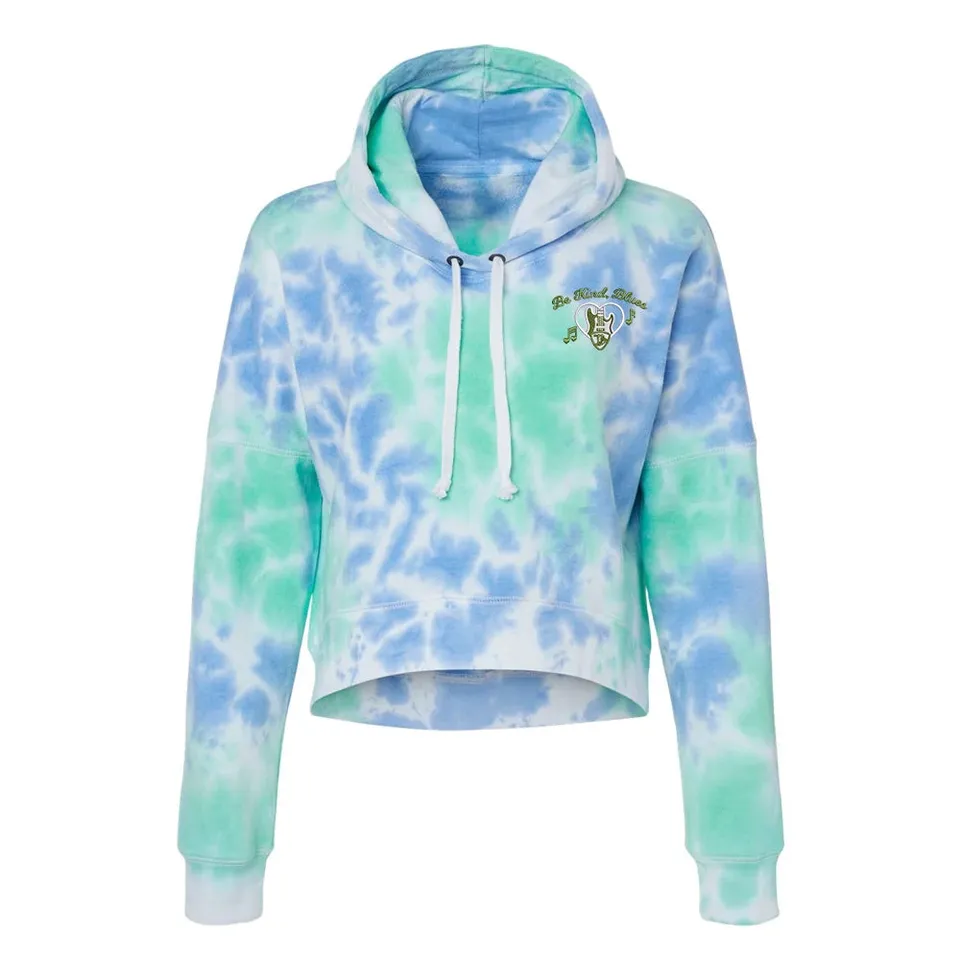 Joe Bonamassa Be Kind Blues cropped hettegenser dame tie-dye