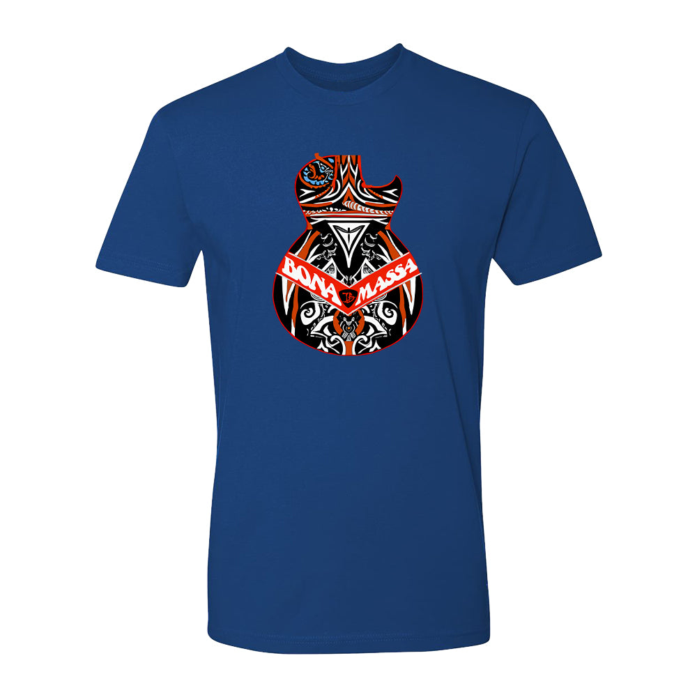Joe Bonamassa Tribal Guitar t-skjorte svart bomull