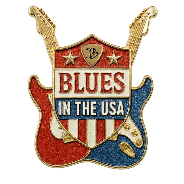 Joe Bonamassa Blues In The USA pin emalje
