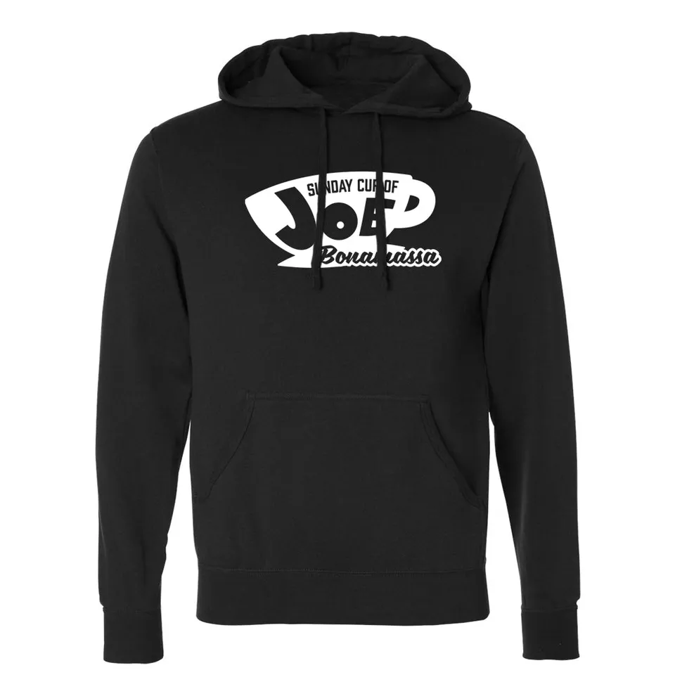 Joe Bonamassa Sunday Cup Of Joe hoodie svart unisex pullover