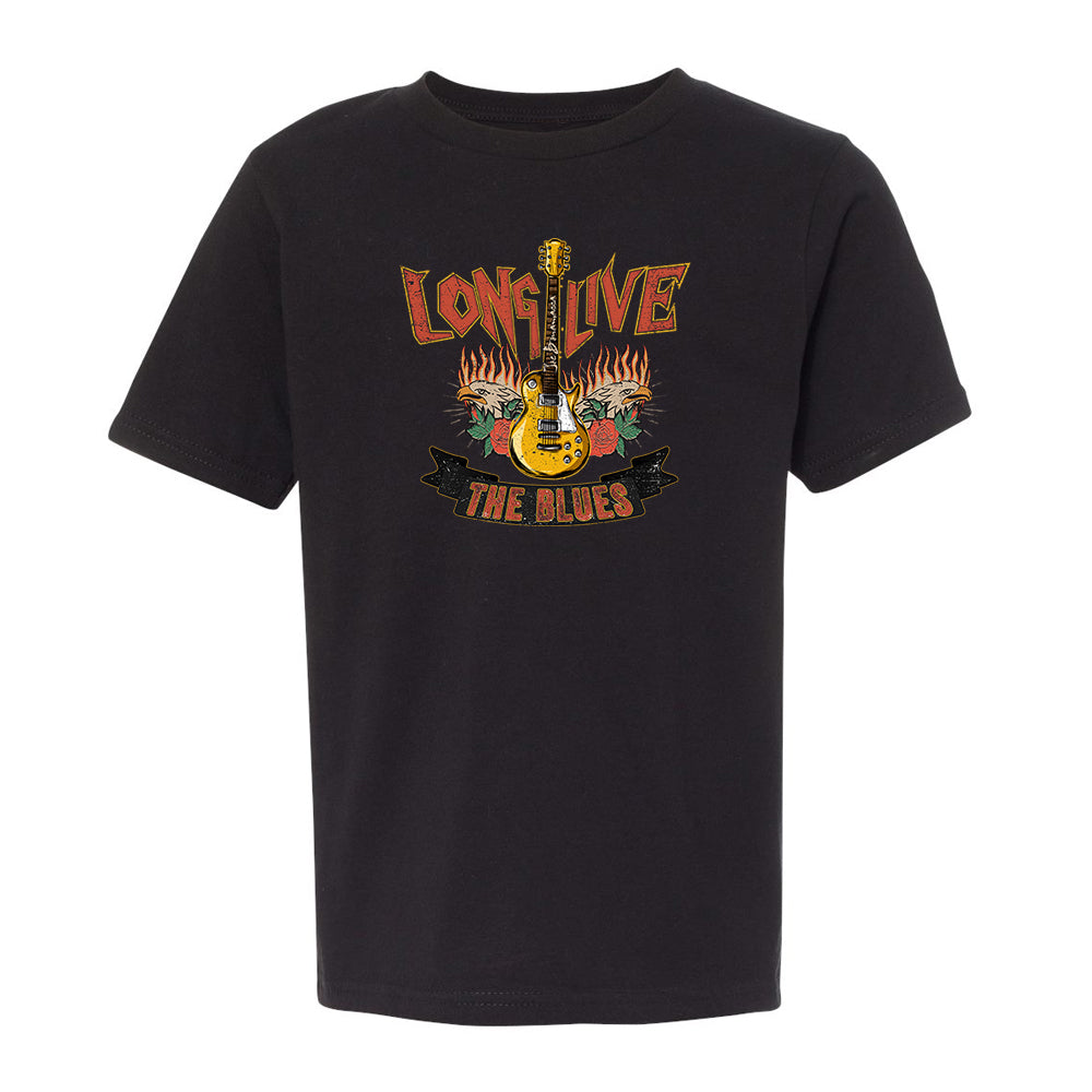 Joe Bonamassa Long Live the Blues t-skjorte barn svart bomull