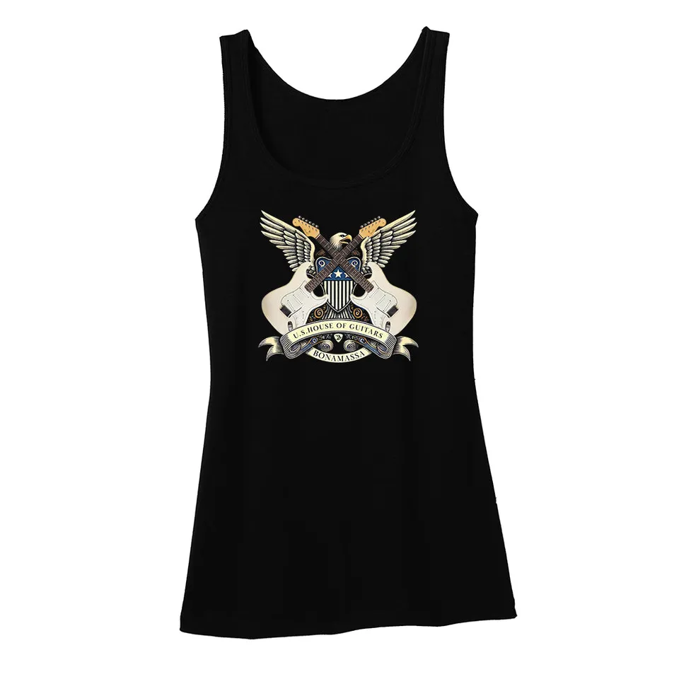Joe Bonamassa House of Guitars Seal singlet dame svart