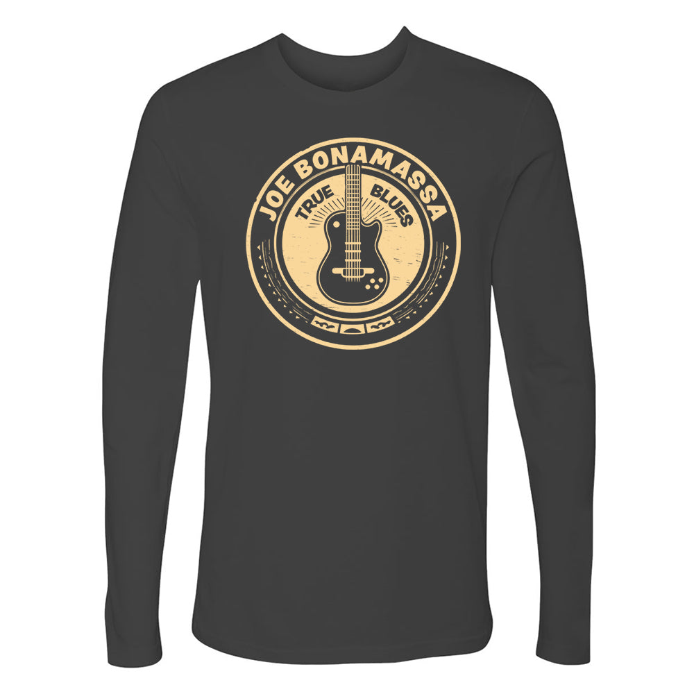 Joe Bonamassa True Blues langermet trøye svart fitted