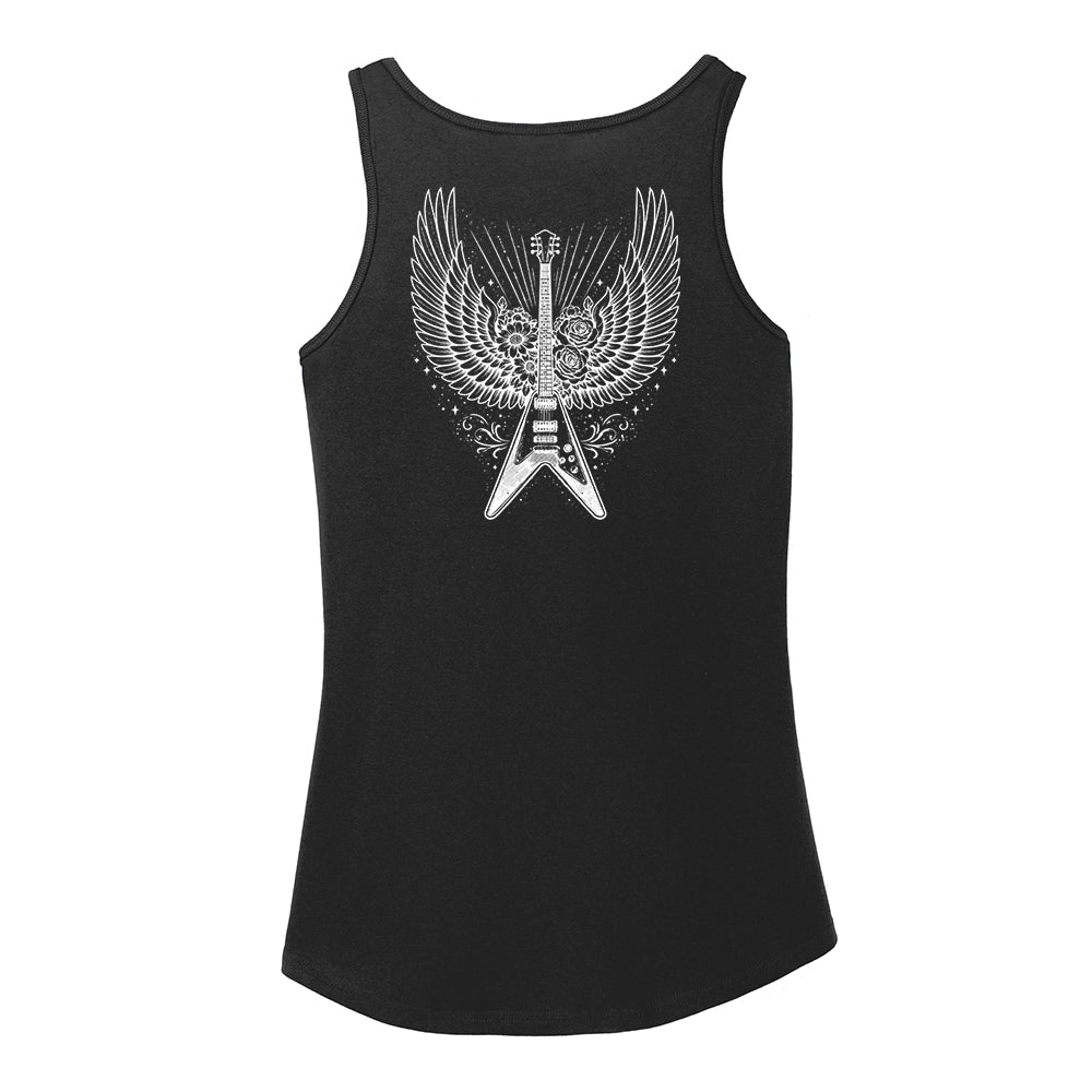 Joe Bonamassa Blues Angel singlet dame svart bomull