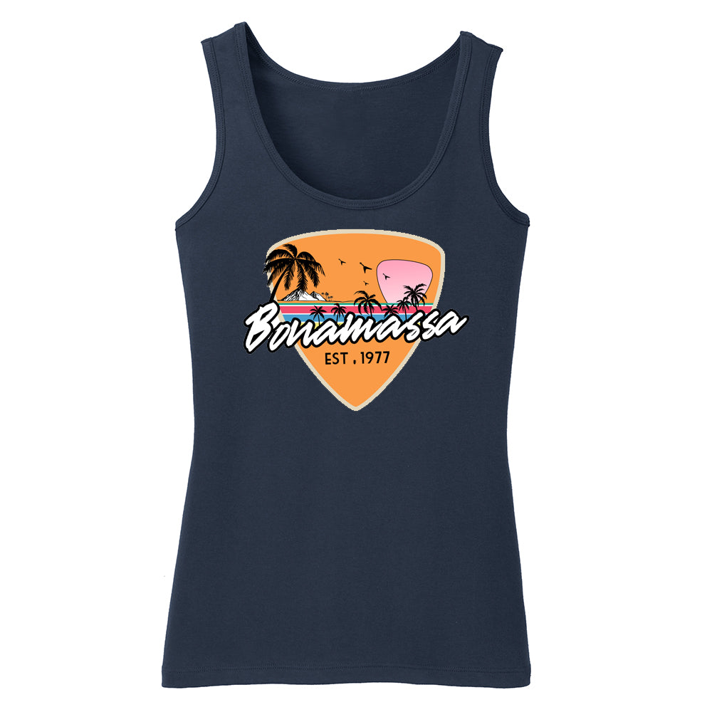 Joe Bonamassa Blues Sunset singlet dame svart bomull