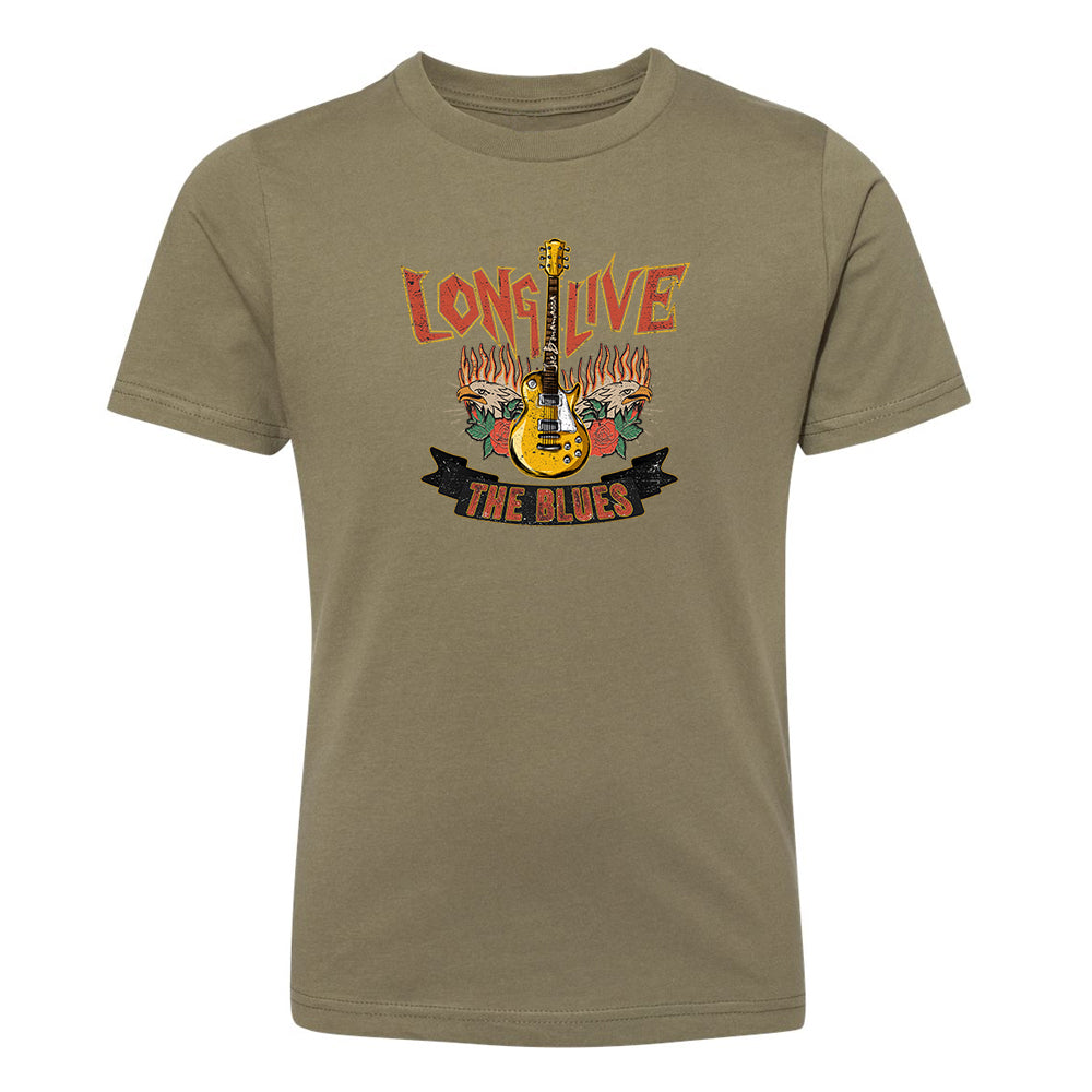 Joe Bonamassa Long Live the Blues t-skjorte barn svart bomull