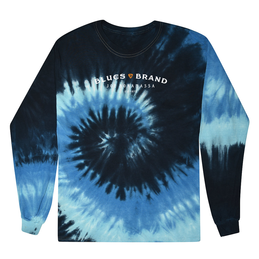 Joe Bonamassa Blues Brand langermet t-skjorte tie-dye bomull