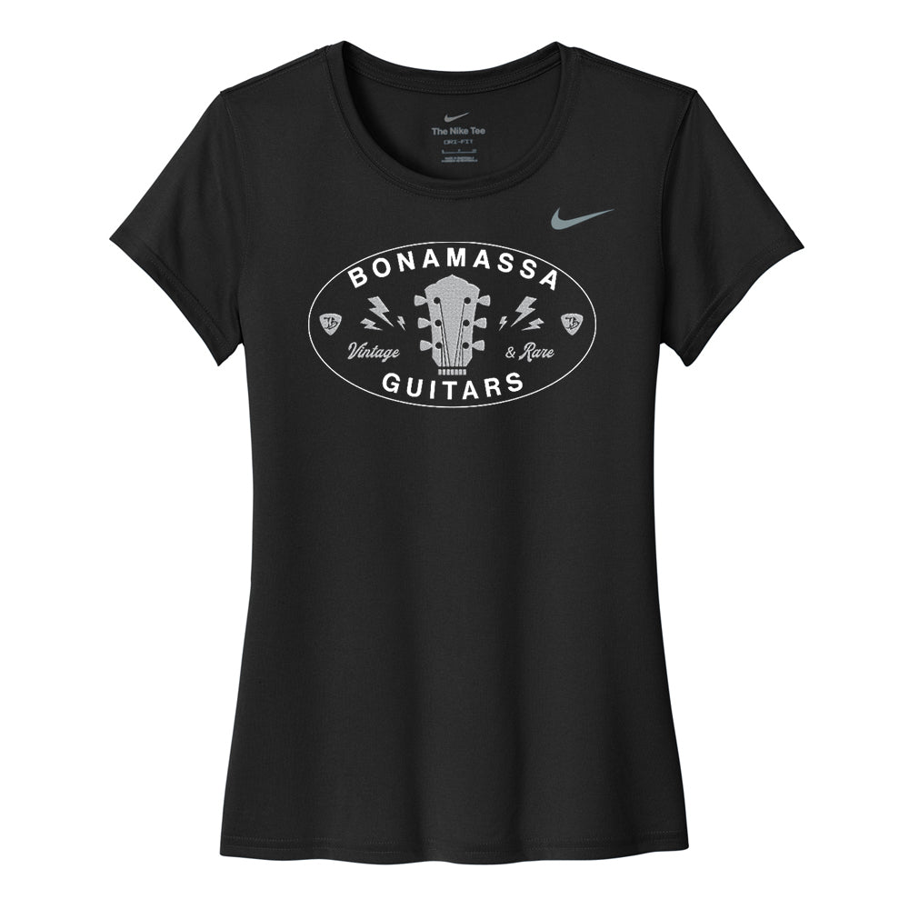 Joe Bonamassa Vintage Oval t-skjorte svart dame Dri-FIT