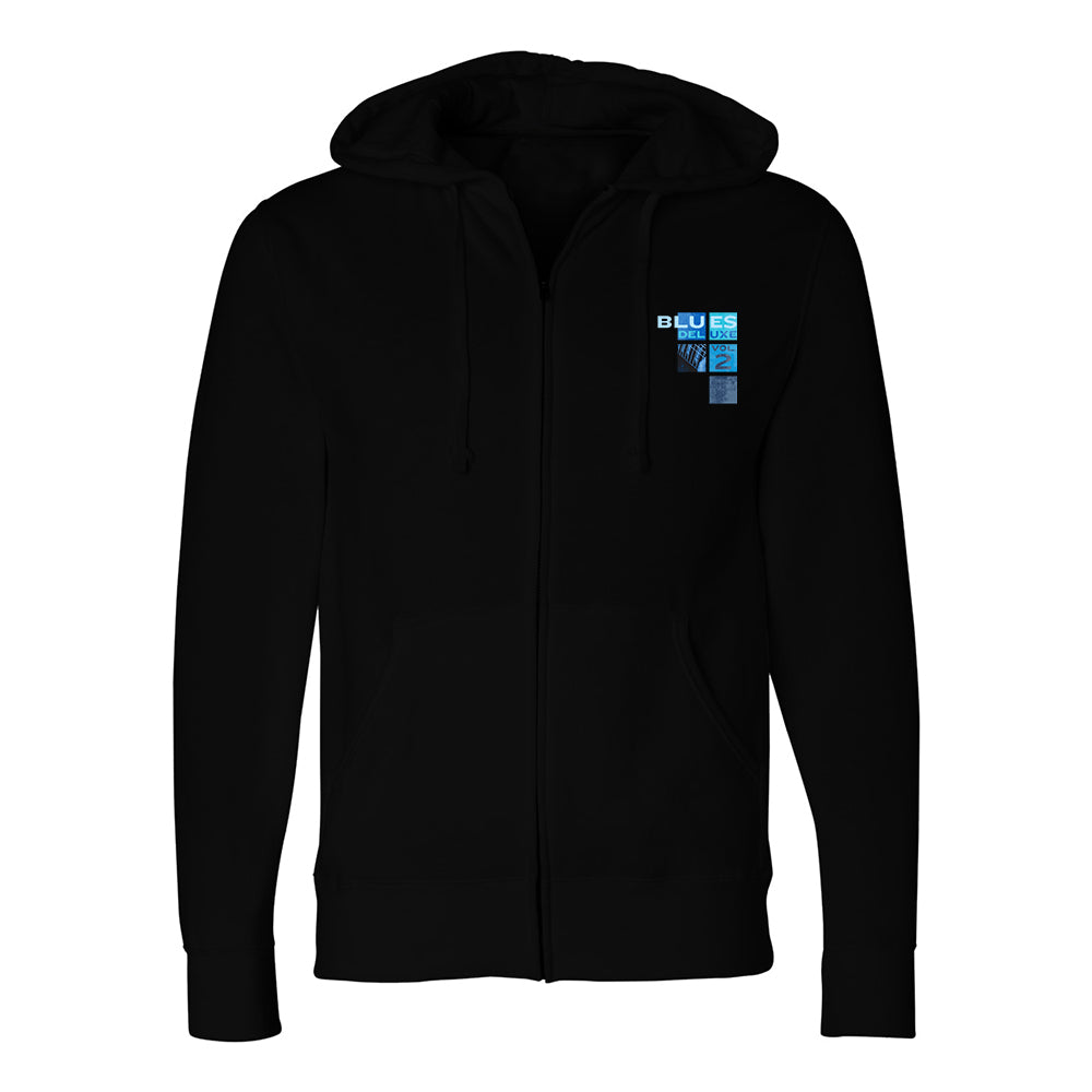 Joe Bonamassa Blues Deluxe Vol. 2 zip-hettegenser svart unisex