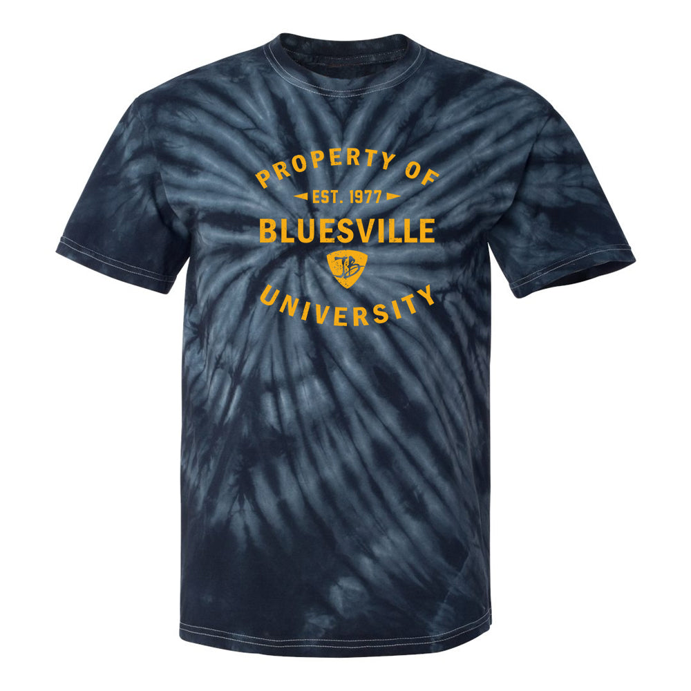Joe Bonamassa Bluesville University t-skjorte batikk rød S