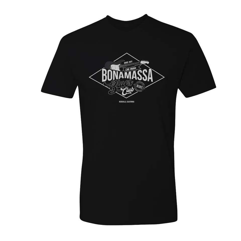 Joe Bonamassa Bonamassa Blues Club T-skjorte unisex bomull