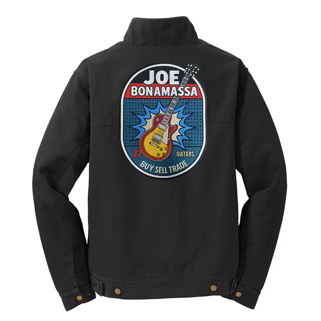 Joe Bonamassa Premium Back Patch arbeidsjakke flanellfôr