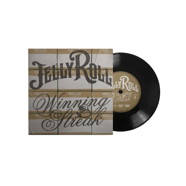 Jelly Roll Winning Streak 7" vinyl singel