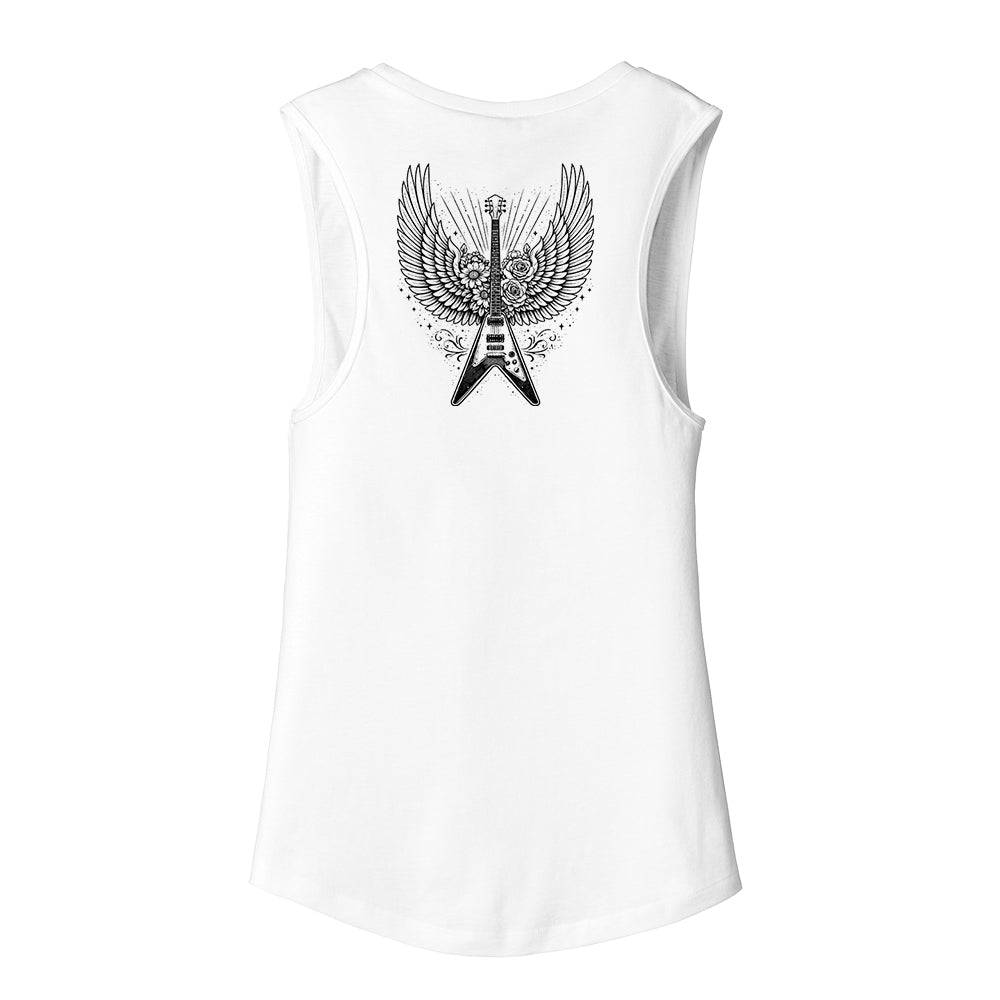 Joe Bonamassa Blues Angel singlet dame svart bomull