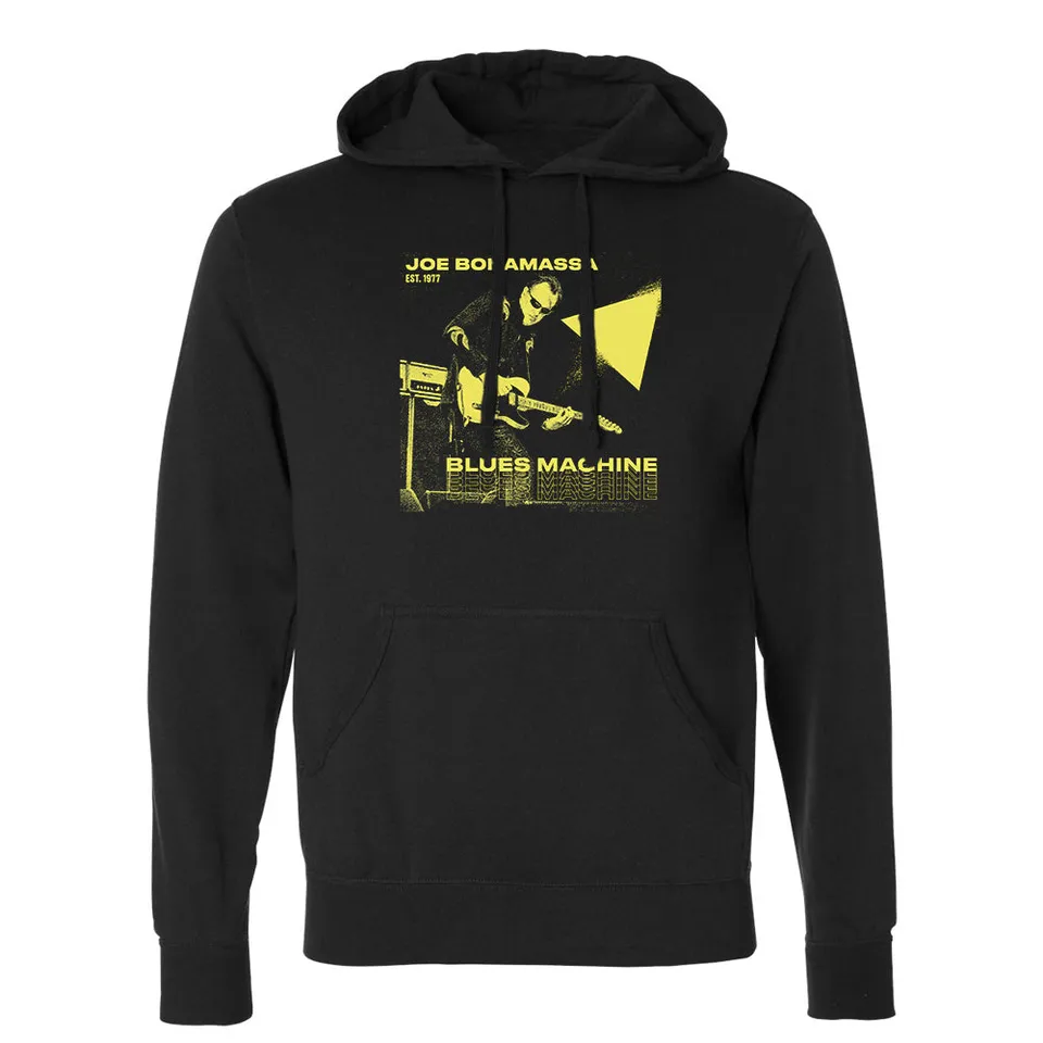 Joe Bonamassa Blues Machine Hettegenser unisex svart fleece